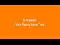 back number - Hohoo Nurasu Ameno Youni (頬を濡らす雨のように) Terjemahan Indonesia & romanji