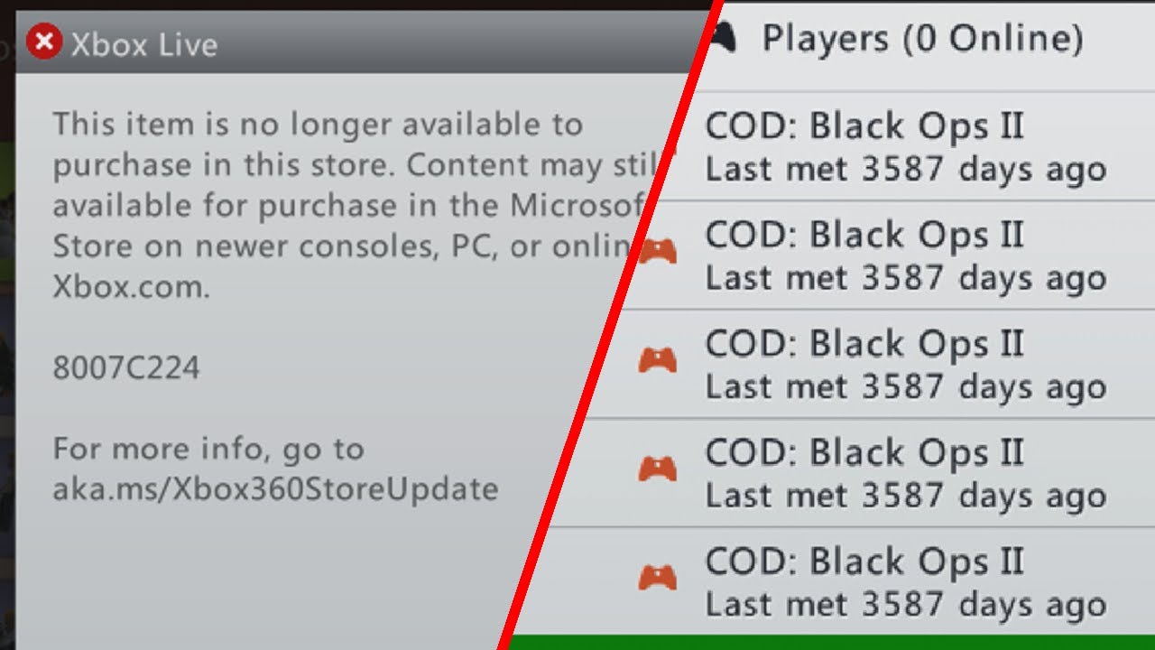Final Moments of the Xbox 360 Marketplace (My Childhood) - YouTube