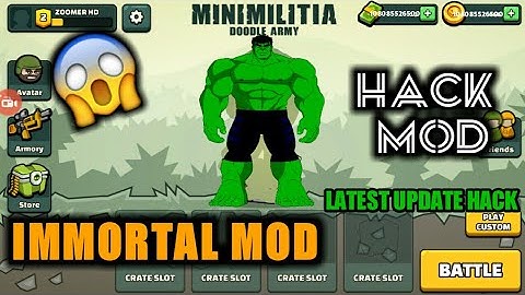 DA2 Mini Militia v5.1.0 Immortal Mod Apk Download 2020 || Mega Mod || Zoomer HD || Aadil
