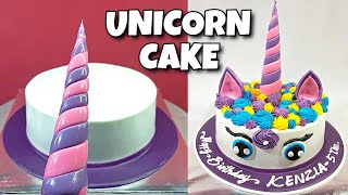 Kue Ulang tahun Unicorn Sederhana | Unicorn Cake | Unicorn Buttercream