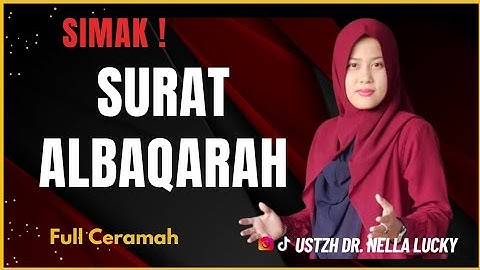 🔴Quran recitation with UstadAh Dr. Nella Lucky
