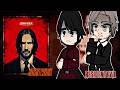 Resident Evil Characters React To John Wick as New Agent | Requiem | Gacha React |