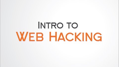 Intro to Web Hacking 8 of 10