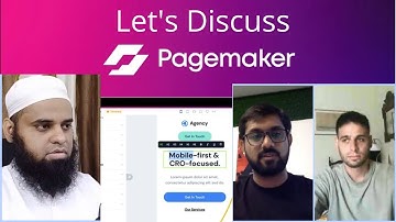 Pagemaker Lifetime deal — Discussion with co-founders of maker about Pagemaker Landing Page Builder