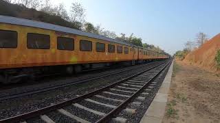22120 Madgaon - Mumbai Tejas Express | Pure Diesel Konkan | Konkan Memory