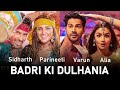 Happy Holi - Sidharth Alia Parineeti Varun | Badri Ki Dulhania Khadke Glassy Mashup #Varia #Sidneeti