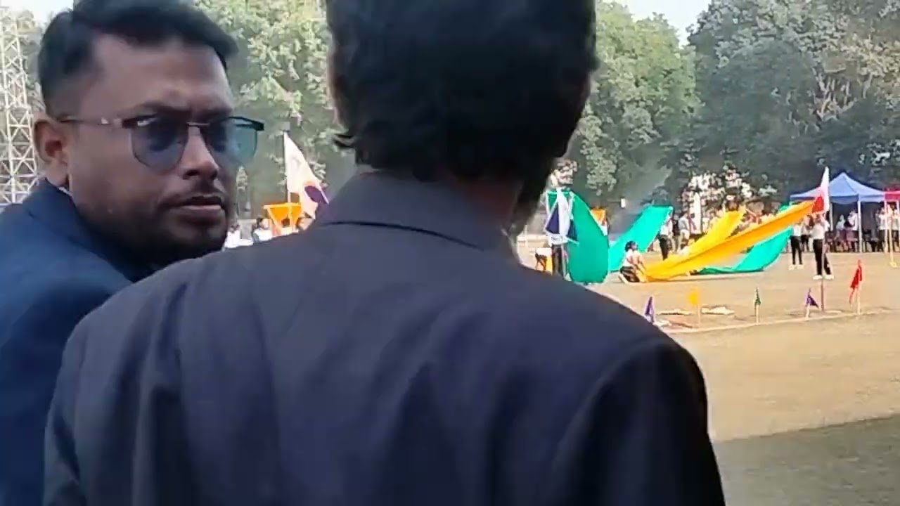 Drills in the school sports day 