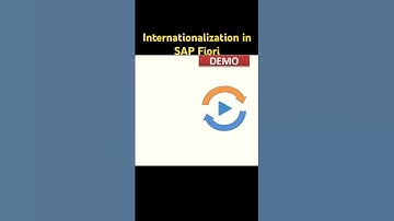 Internationalization in SAP Fiori / SAP UI5 #sap_agile_learners #fiori #sapui5 #ui #i18n