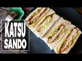 Katsu sando sandwich  recette japonaise  le riz jaune