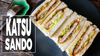 Katsu Sando (sandwich) - Recette Japonaise - Le Riz Jaune