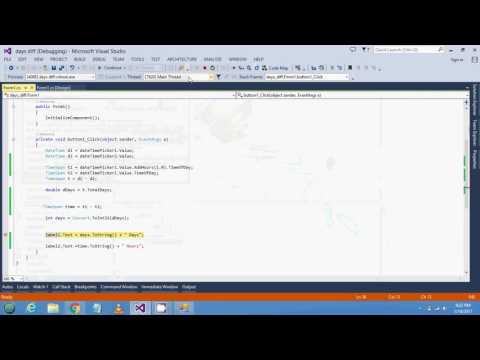 Difference between two date in c#
