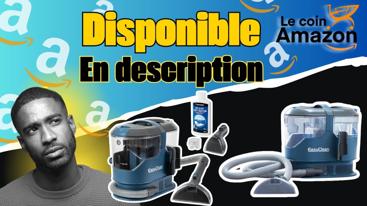 Vacmaster SCA0801 : L’Aspirateur Nettoyeur Puissant Pour Canapés, Tapis et Voiture !