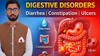 Disorders of Digestive System: Diarrhea, Constipation & Ulcer | Class 10 New Biology | PECTAA