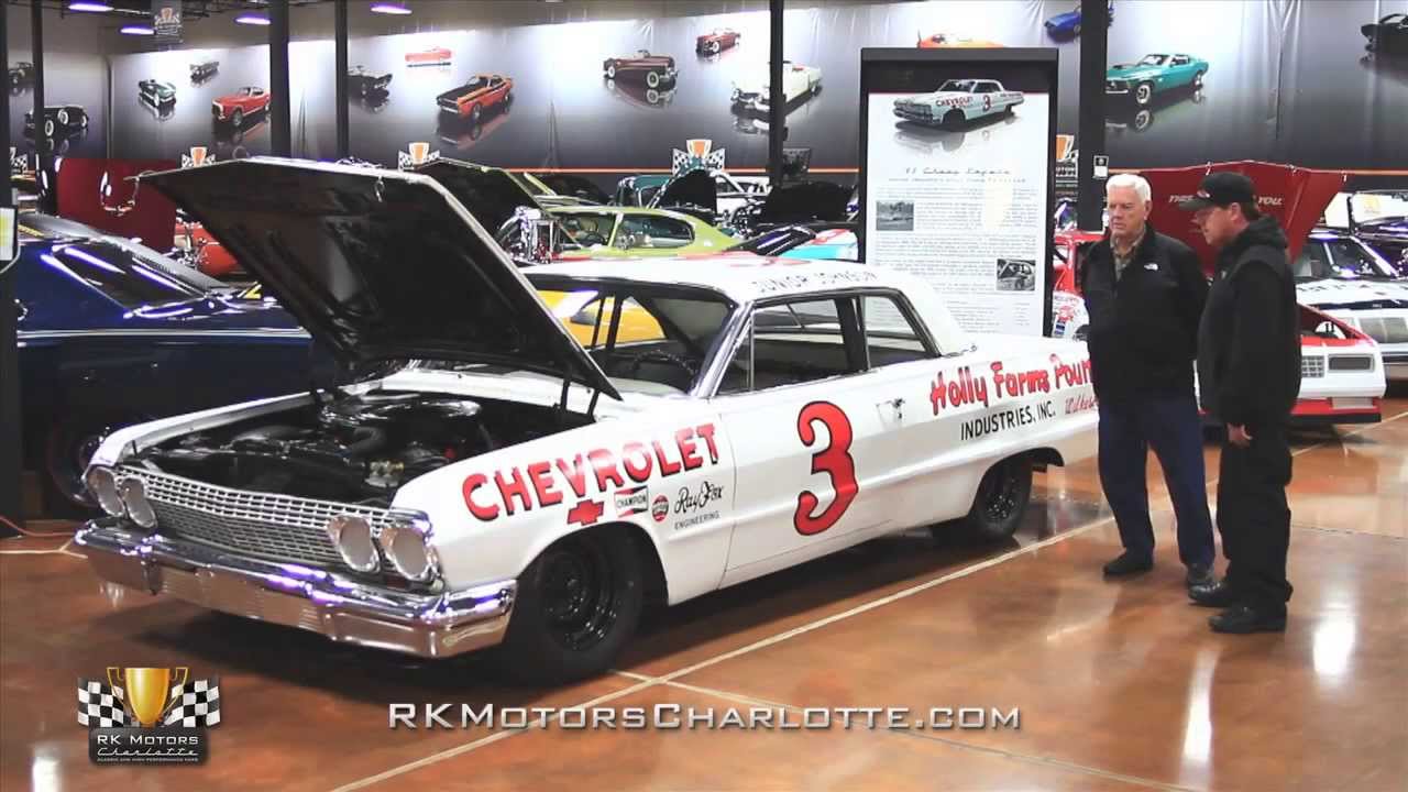 Junior Johnson and his 1963 Chevrolet Impala SS YouTube