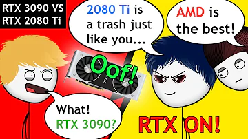 When a RTX 2080 Ti Gamer meets RTX 3090 Gamer | Axzyte