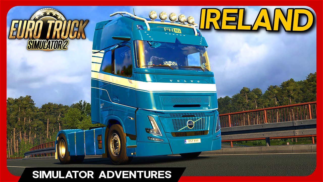 Exploring Ireland! 🍀🚚 ETS2 ProMods Career (Ep. 2)
