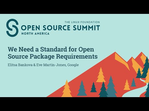 We Need a Standard for Open Source Package Requirements - Elitsa Bankova & Eve Martin-Jones, Google Episode cover