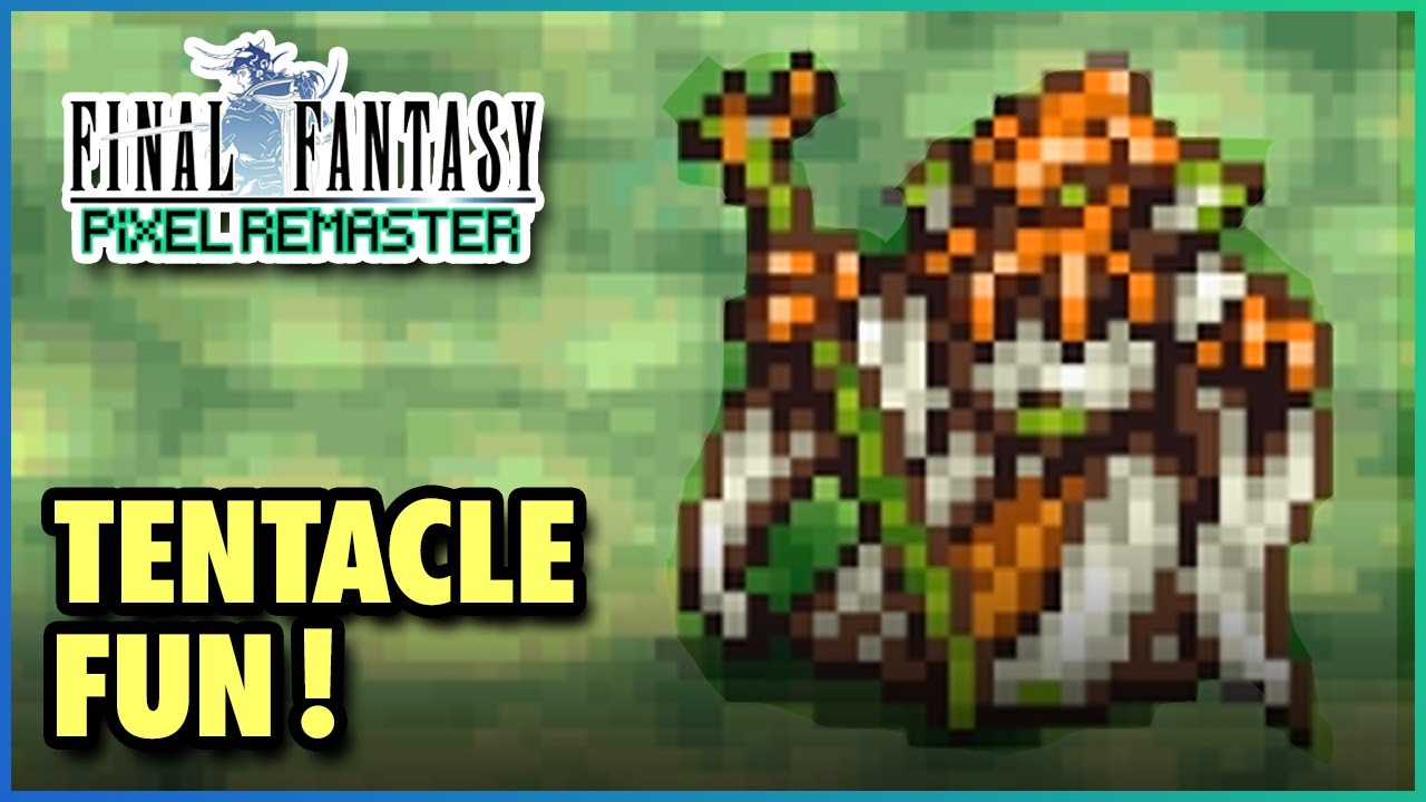 Piscodemon Boss Fight 「FINAL FANTASY Pixel Remaster」 Gameplay