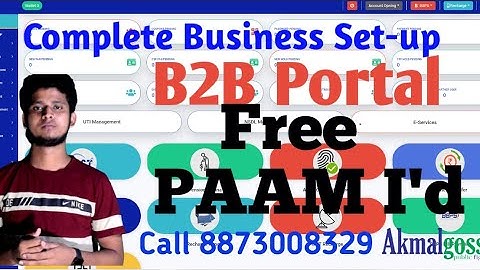 Get Your Own B2B Portal (Recharge / BBPS / GST /ITR /PAN/ UTI /NSDL/ ) || B2B PAN PORTAL V.01