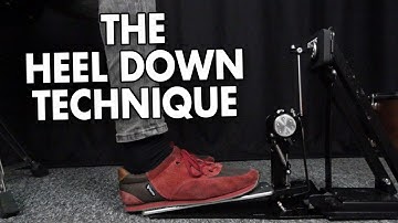 How to Play the Drums: Foot Technique - Part 1: "HEEL DOWN" (2023)