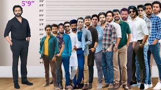 Bangladeshi TV actors Height Comparison with Apurbo's height. Television actors height.
