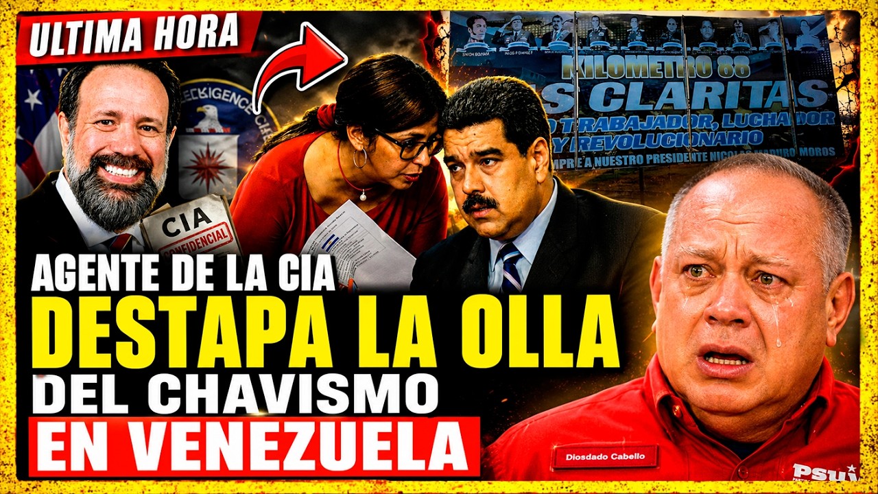 🔴AGENTE DE LA CIA SIGUE DESTAPANDO LA OLLA SUCIA DE DELCY - ARCO MINERO DE VENEZUELA