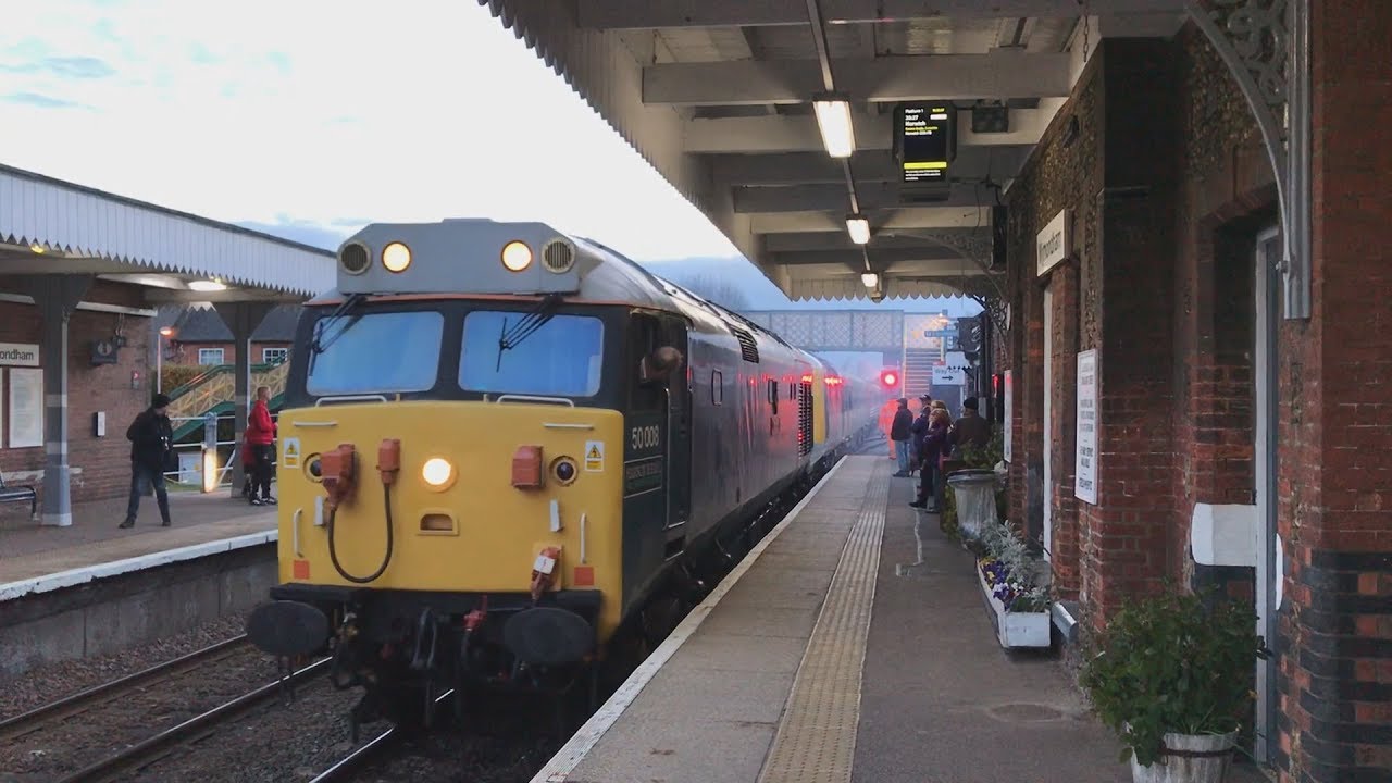 50008 hauls 41001 as the MNR Spring Diesel Gala Convoy 04/04/2019