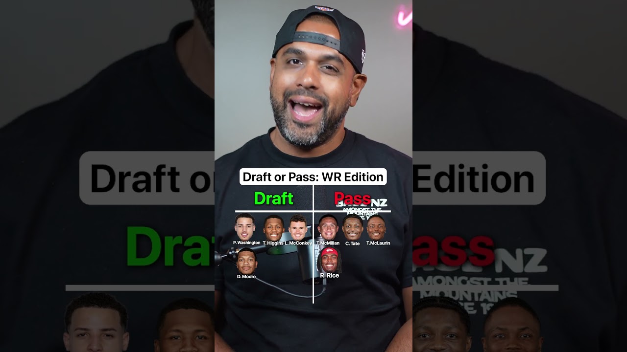 Draft or pass on these wide receivers