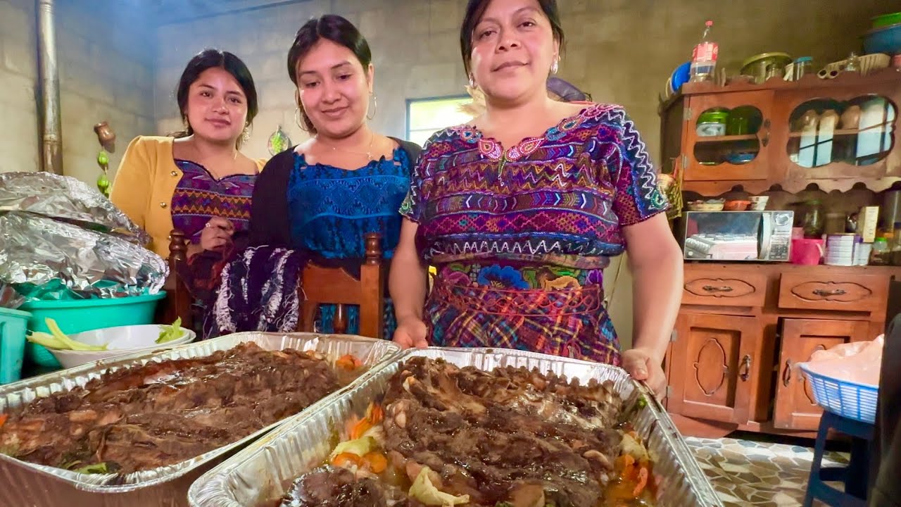 ✔️SAYRA Cocinando La COMIDA Para El CONVIVIÓ De Gente De GUATE😋