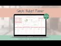 Easy budget spreadsheet tutorial 2023  google sheets automated expenses template