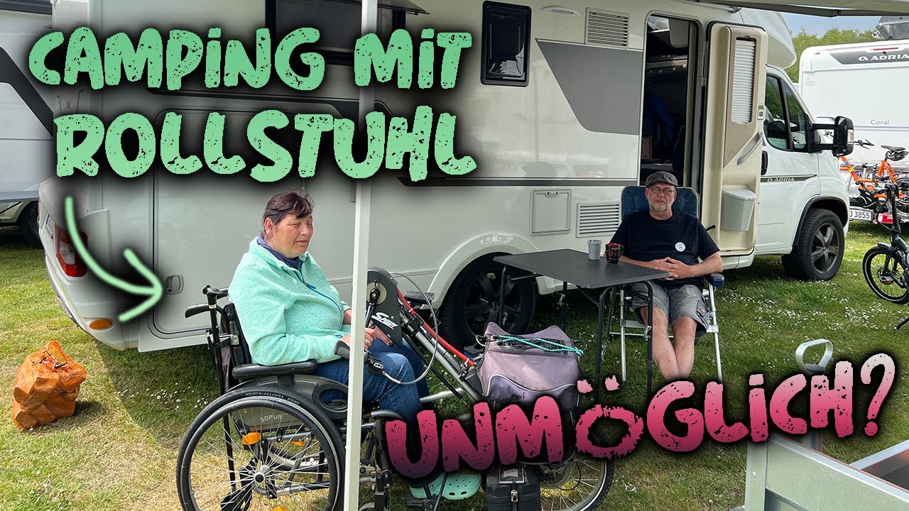 Wohnmobil Adria 670 SL mit Rolli & Handbike 😍 | Bea & Stefan berichten wie das geht! [Handicap]