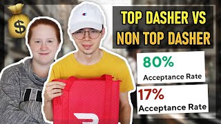 Celebrity Top Dasher VS Low Acceptance Rate! (DoorDash) Wealth