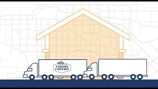 Canada Cartage Motion Graphic Explainer Video [Illustrate It Video]