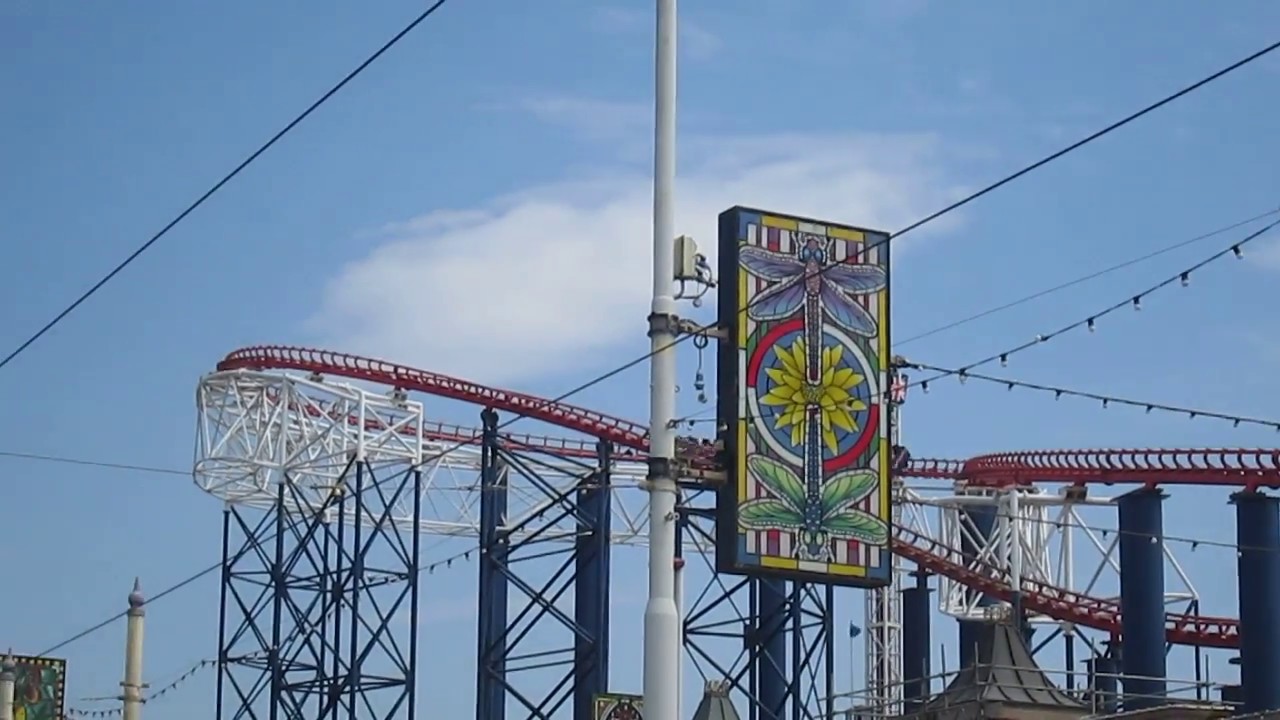 The Big One Roller Coaster, Blackpool Pleasure Beach - YouTube