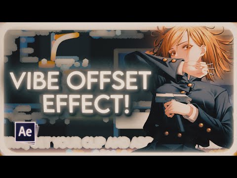 HOW VIBE EDITORS MAKE THEIR OFFSET TRANSITIONS! | After Effects Amv Tutorial