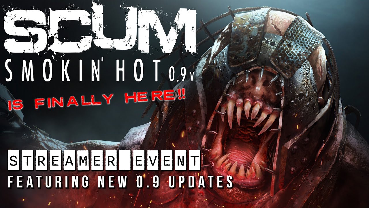 SCUM 0.9 IS HERE! | NEW Abandoned Bunkers, Male Models, Mutant Ai & MORE