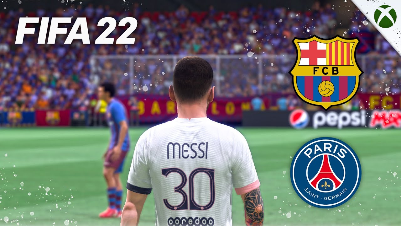 FIFA 22 - Barcelona vs Paris Saint-Germain(PSG) | Xbox One™ Gameplay