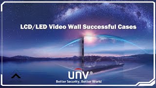 UNV LCD/LED Video Wall Successful Cases