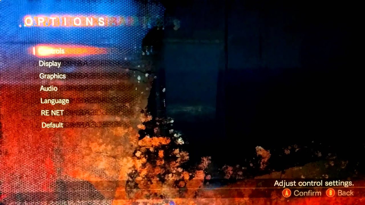 Resident Evil Revelation 2 Settings