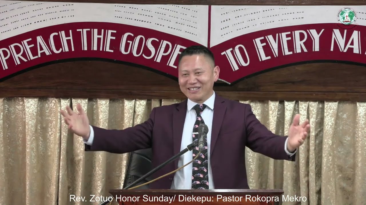 Rev. Zotuo Honor Sunday/ Pastor Rokopra