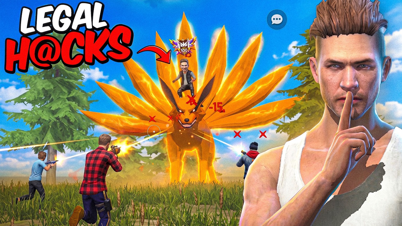 FREEFIRE ki OP TRICKS !!🤯-  Legal H@cks