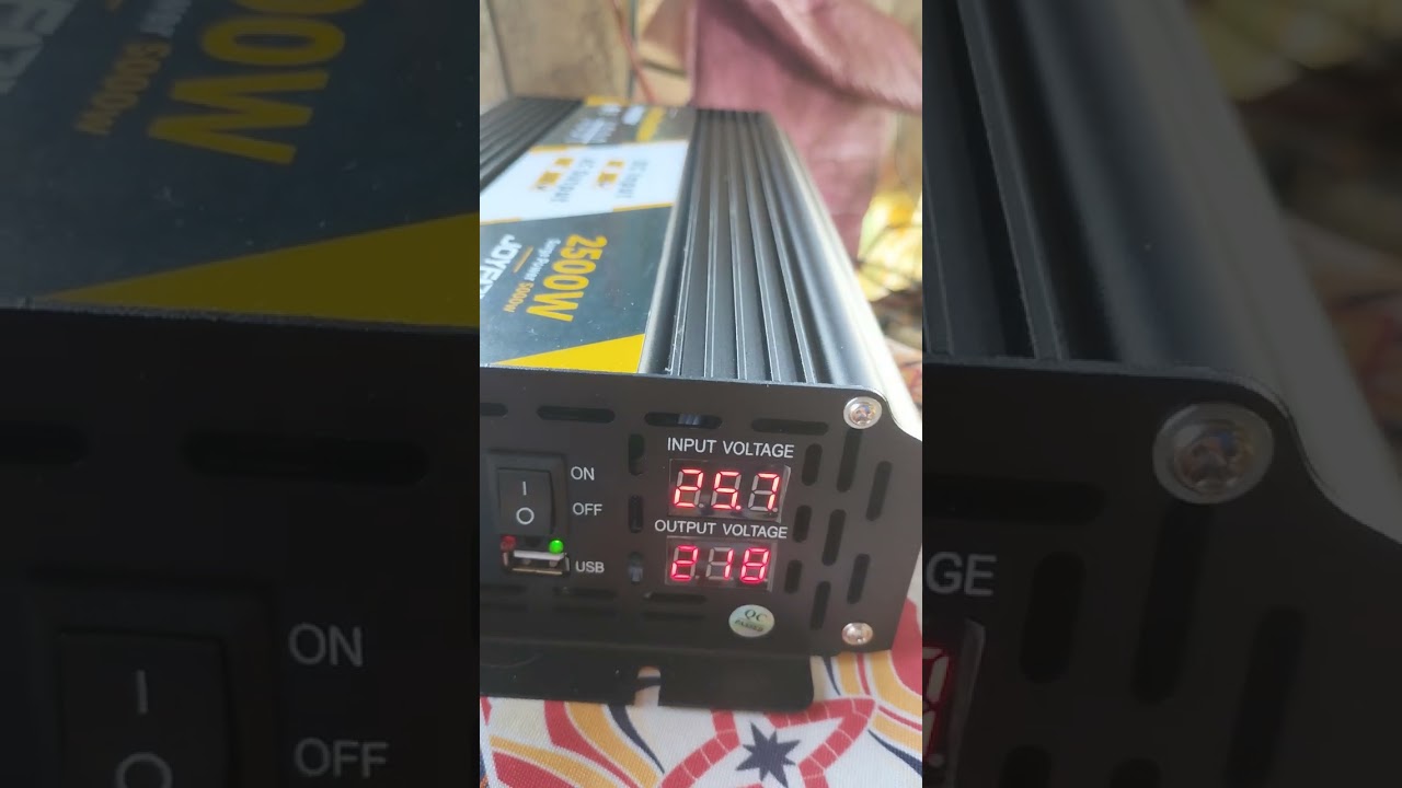 controlador joyFox e inversor joyFox no 12 no meu sistema offgrid