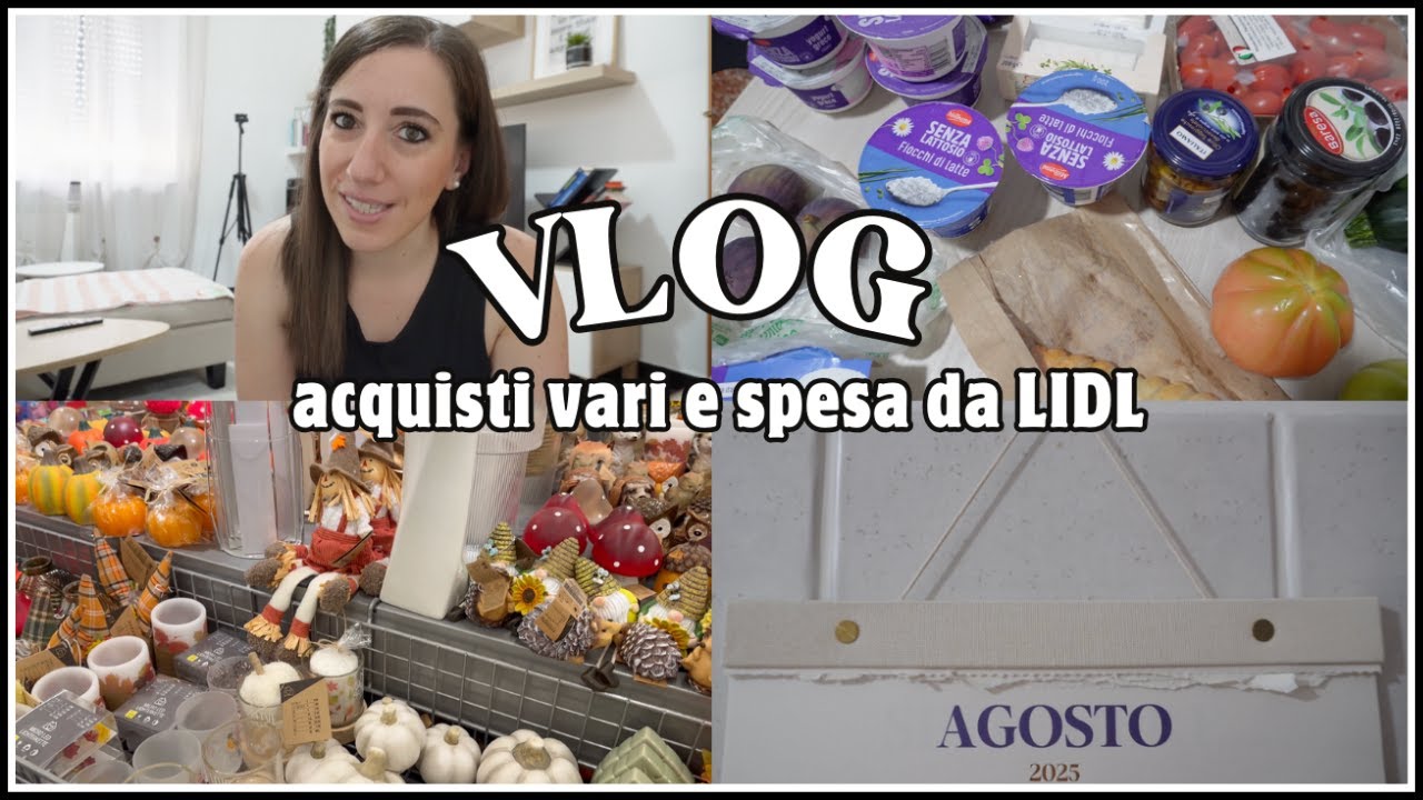 VLOG | Acquisti vari: Tiger e Risparmio Casa + Spesa da LIDL 🛒
