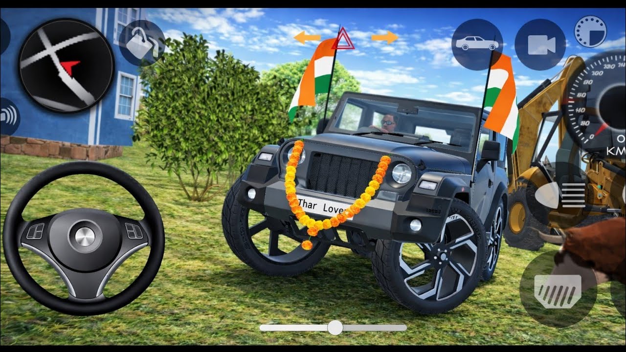 Modified Mahindra Thar Car Games: Indian Cars (Gadi Wala Game) - Car Game Android Gameplay 2026
