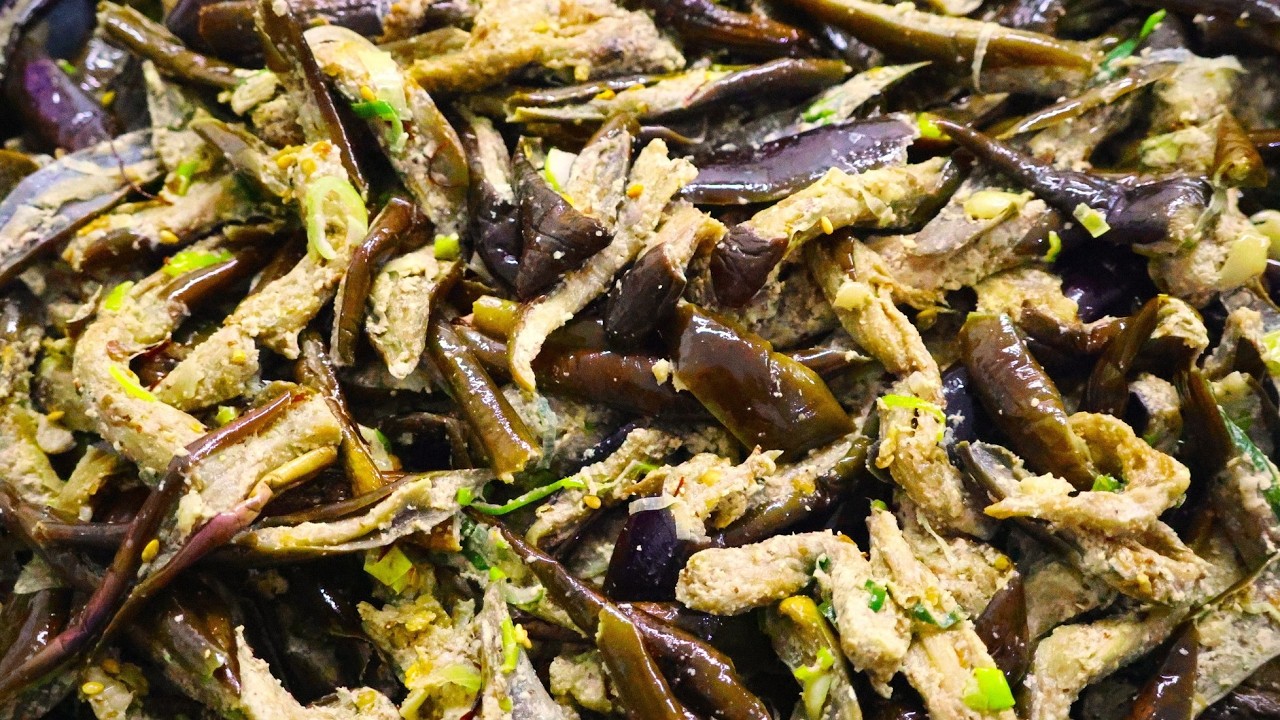 “가지나물” 이 방법은 평생 써먹습니다!