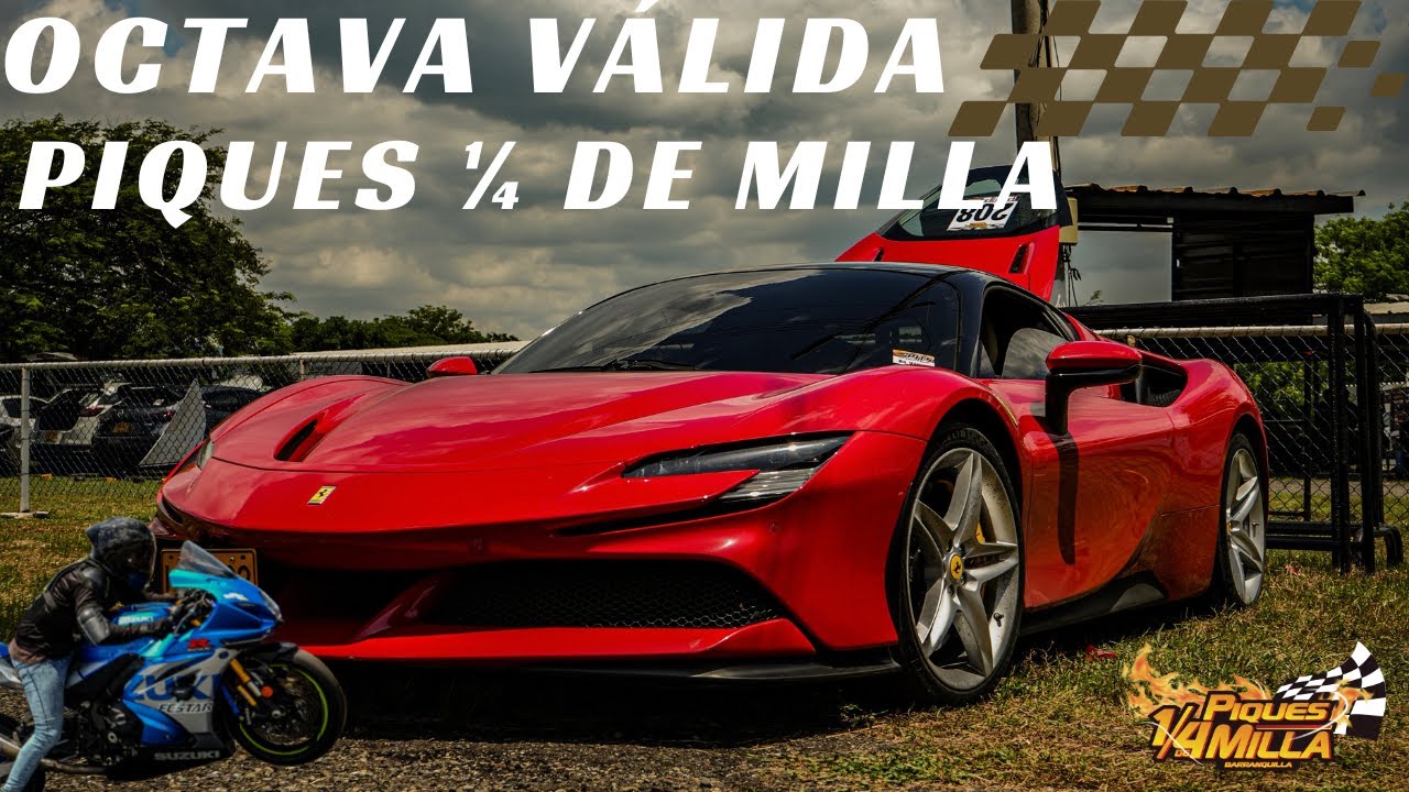 🏁 LO MEJOR DE LA OCTAVA VÁLIDA | PIQUES 1/4 DE MILLA BARRANQUILLA 2025 🏁