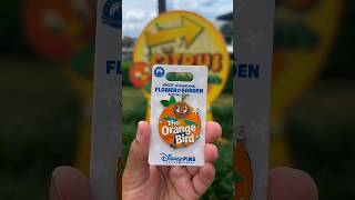 Orange Bird Limited Release Pin at EPCOT 🍊 | Flower &amp; Garden Festival 2026