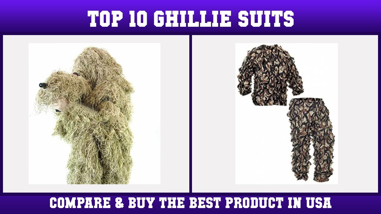Top 10 Ghillie Suits to buy in USA 2021 | Price & Review