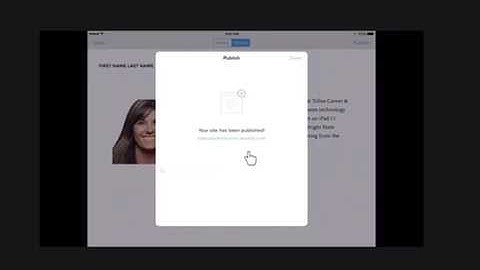 Weebly -Preview And Publish