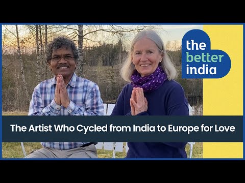 The Artist Who Cycled 6000 Kms from India to Sweden for Love